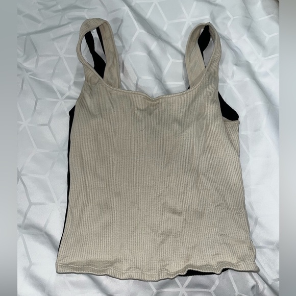 Dressy ribbed tank top. $15 for both or $7 for one - Picture 1 of 2